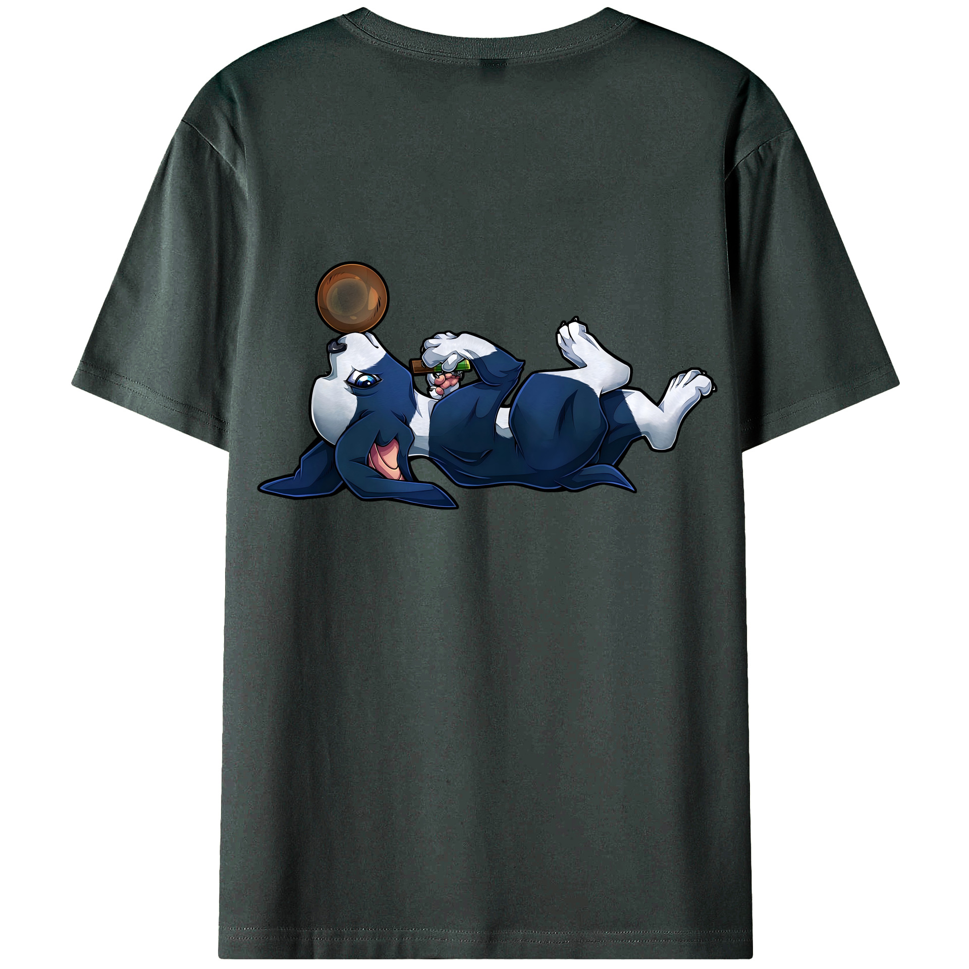 （画像用） ジョジョの奇妙な冒険 JoJo's Bizarre Adventure 綿100％ メンズ半袖Tシャツ（バックプリント） 通気性